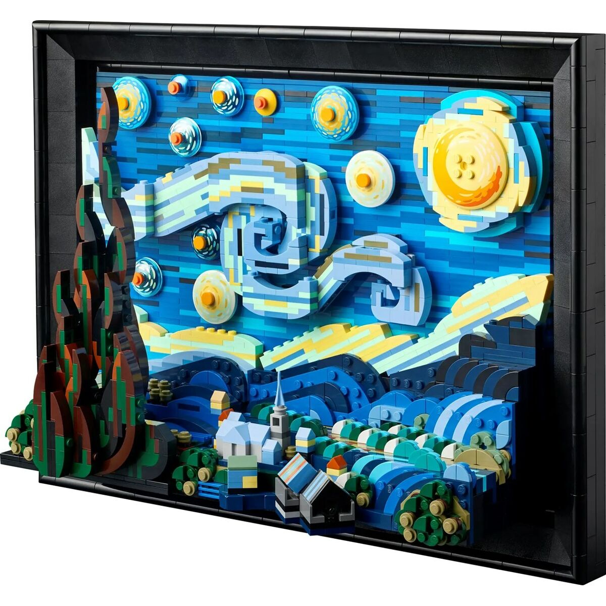Set de Construcție Lego The Starry Night - Vincent Van Gogh 21333 2316 Piese - Jucarii si jocuri