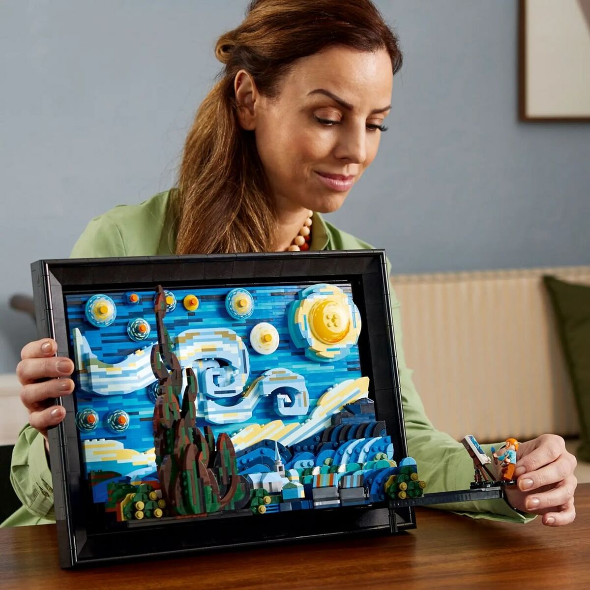 Set de Construcție Lego The Starry Night - Vincent Van Gogh 21333 2316 Piese - Jucarii si jocuri