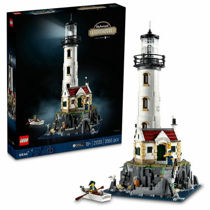 Playset Lego Motorised Lighthouse 21335 2065 Piese 25 x 54 x 25 cm - Jucarii si jocuri, Păpuși și figurine