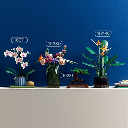Playset Lego The Orchid Plants with Indoor Artificial Flowers - Jucarii si jocuri, Păpuși și figurine
