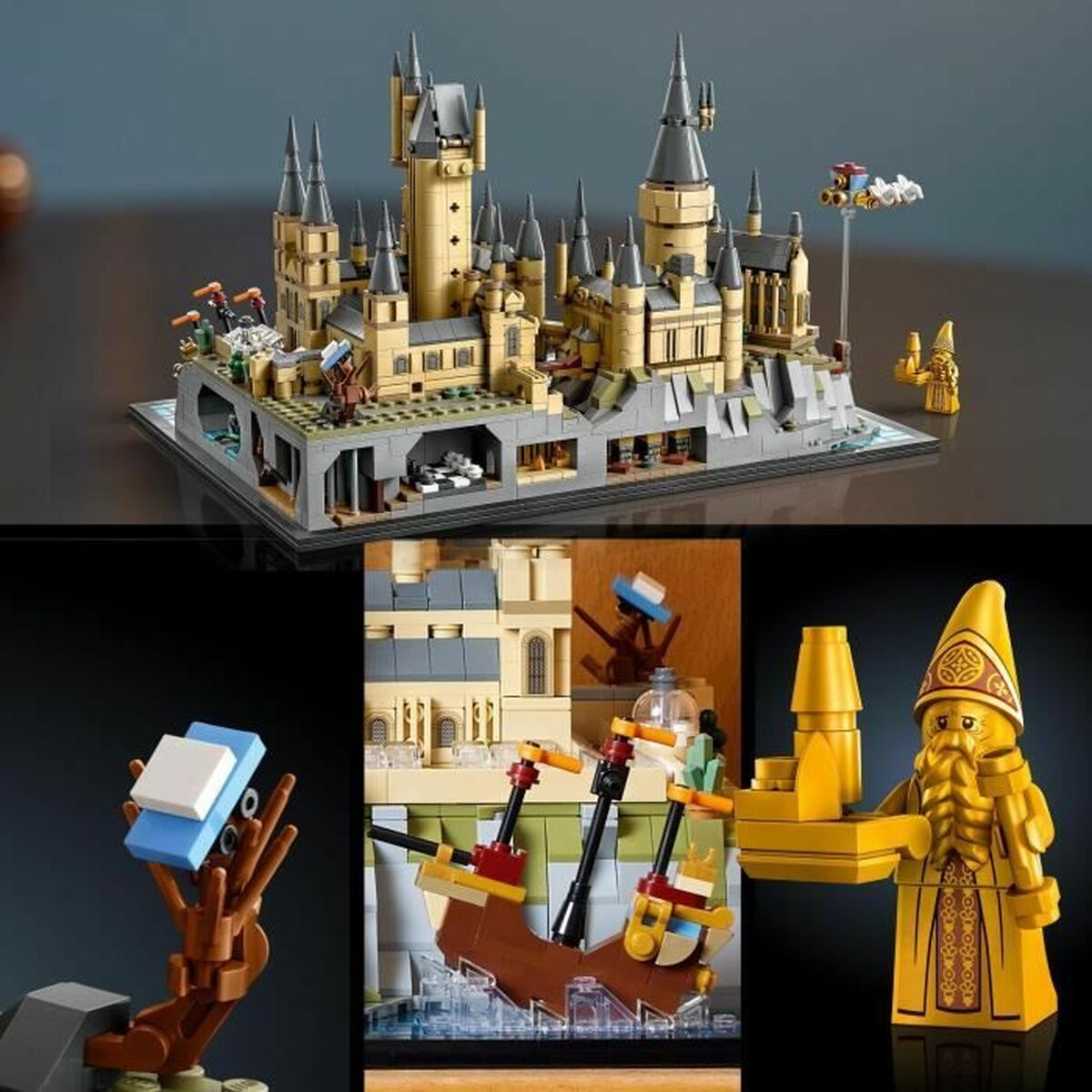 Playset Lego Harry Potter 76419 Hogwarts Castle and Grounds 2660 Piese - Jucarii si jocuri, Păpuși și figurine