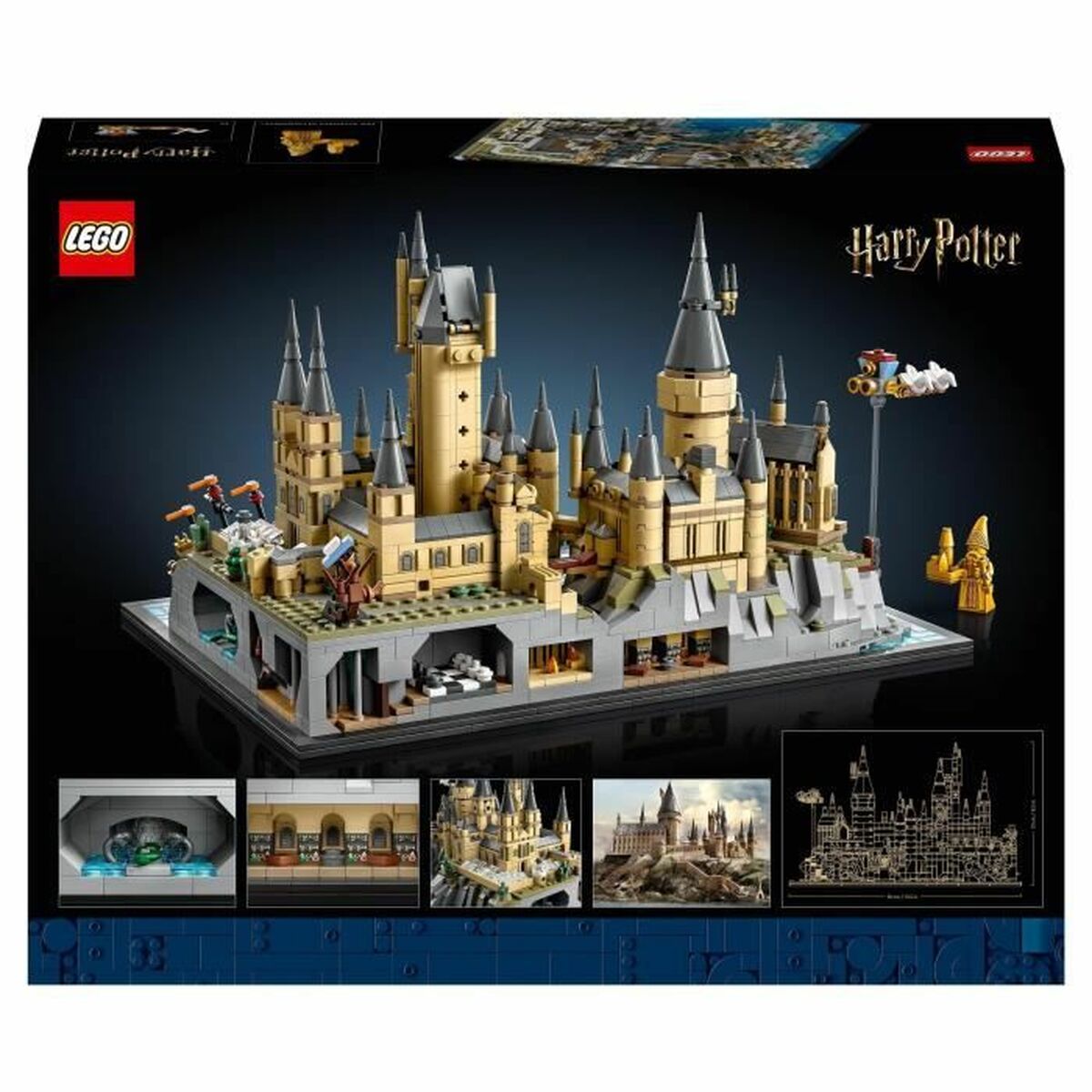 Playset Lego Harry Potter 76419 Hogwarts Castle and Grounds 2660 Piese - Jucarii si jocuri, Păpuși și figurine