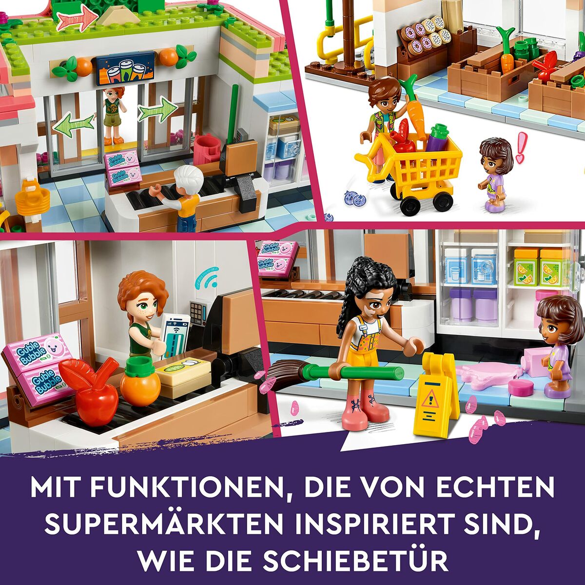 Set de Construcție Lego 41729 Tienda de alimentación ecológica 830 Piese - Jucarii si jocuri