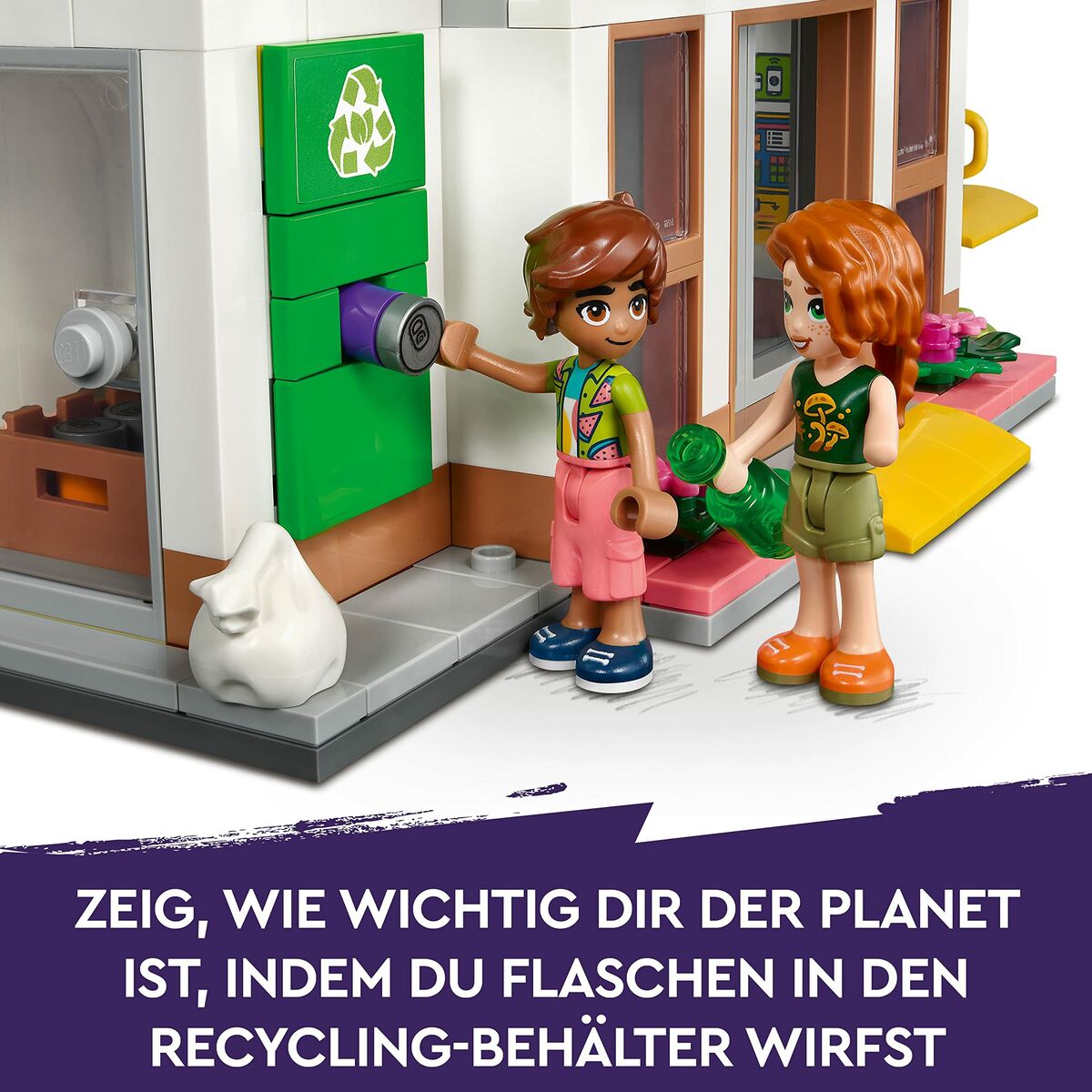 Set de Construcție Lego 41729 Tienda de alimentación ecológica 830 Piese - Jucarii si jocuri