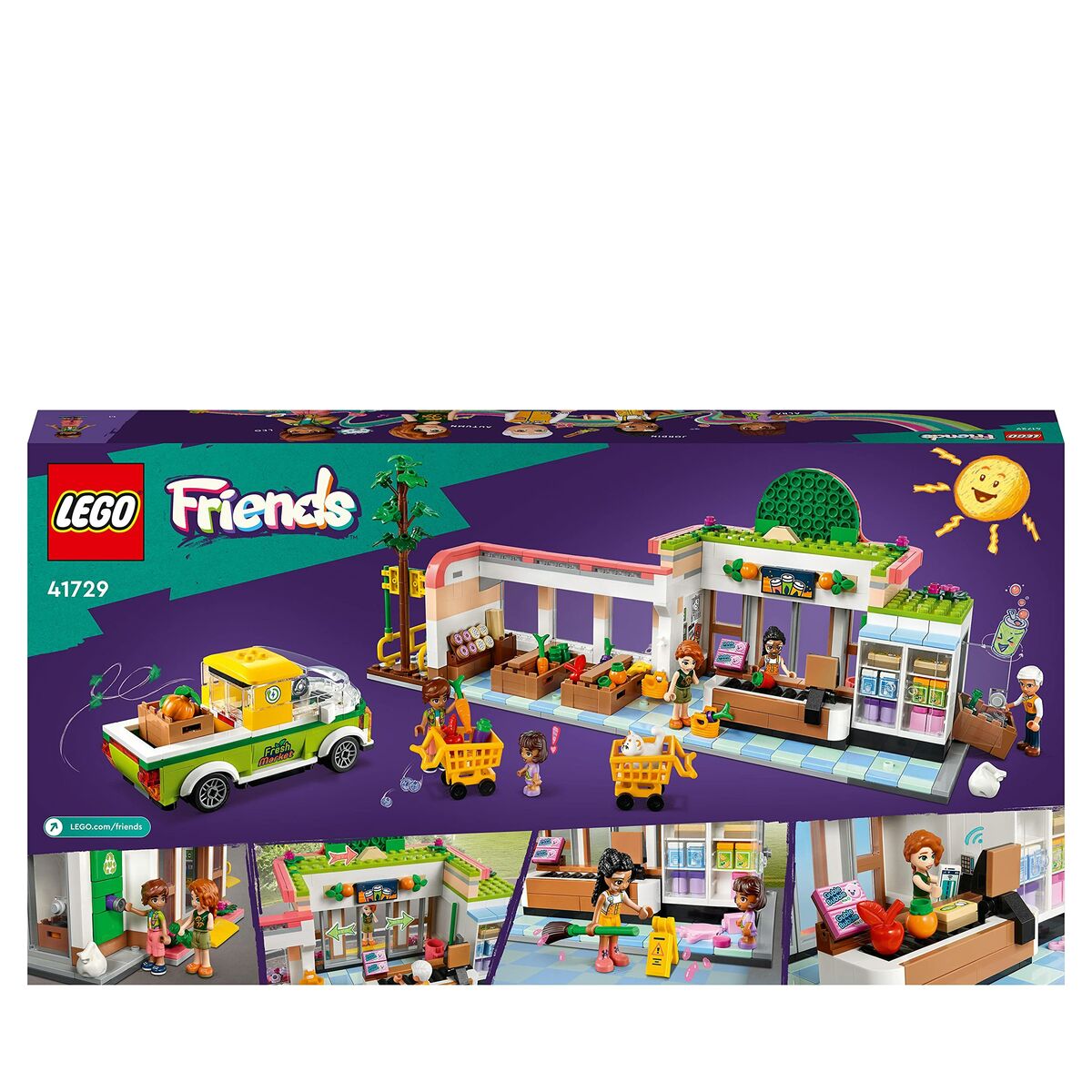 Set de Construcție Lego 41729 Tienda de alimentación ecológica 830 Piese - Jucarii si jocuri