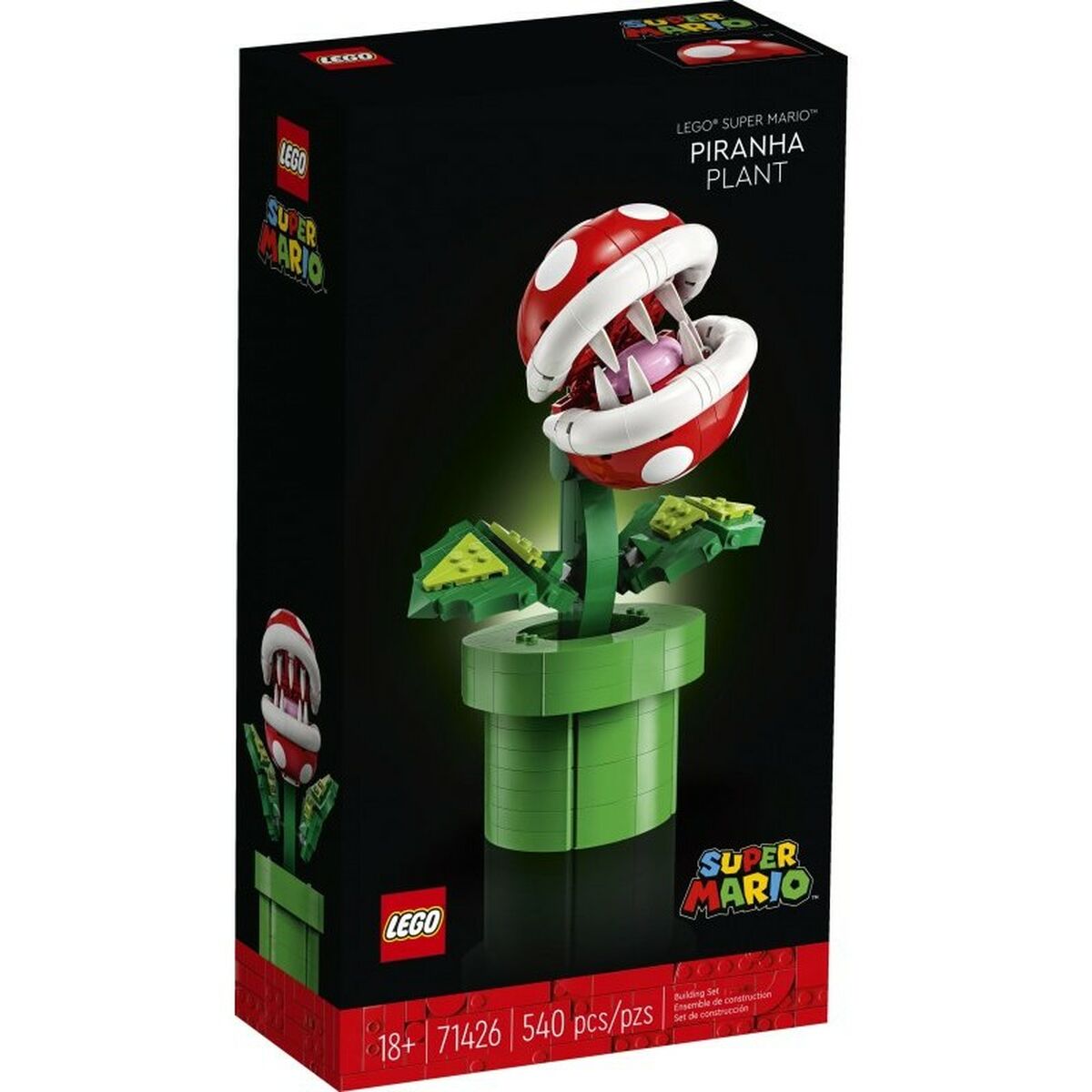 Playset Lego Super Mario Piranha Plant 1 x 1 x 1 mm - Jucarii si jocuri, Păpuși și figurine