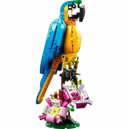 Set de Construcție Lego Creator 31136 Exotic parrot with frog and fish 3 în 1 253 Piese - Jucarii si jocuri