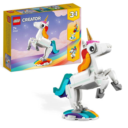 Set de Construcție Lego Creator Magic Unicorn 31140 3 în 1 145 Piese - Jucarii si jocuri