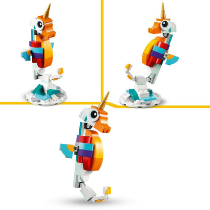 Set de Construcție Lego Creator Magic Unicorn 31140 3 în 1 145 Piese - Jucarii si jocuri