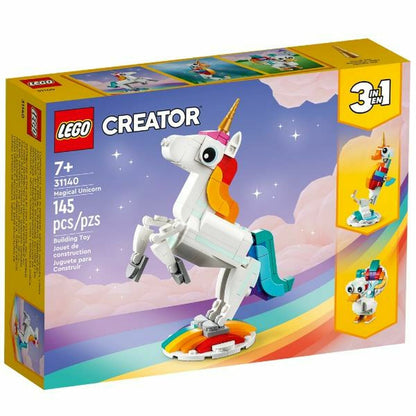 Playset Lego 31140 Creator: Magical Unicorn 145 pcs - Jucarii si jocuri, Păpuși și figurine