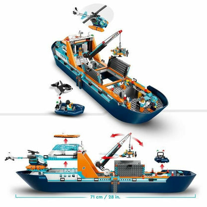 Set de Construcție Lego 60368 The Arctic Exploration Ship Multicolor 815 Piese - Jucarii si jocuri