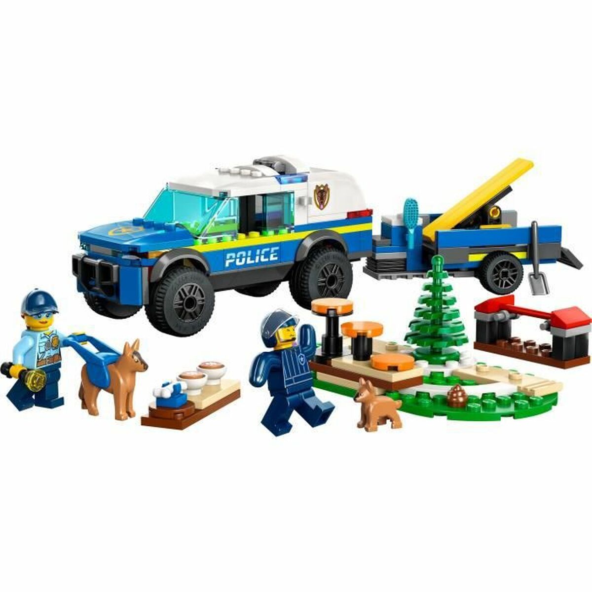 Set de Construcție Lego City Police 60369 + 5 Ani Polițist 197 Piese - Jucarii si jocuri