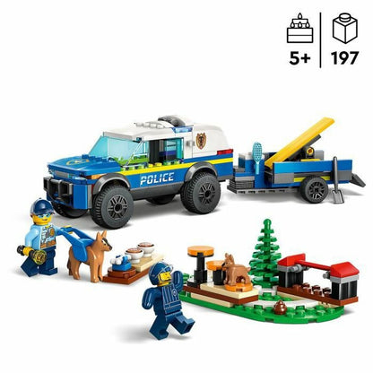 Set de Construcție Lego City Police 60369 + 5 Ani Polițist 197 Piese - Jucarii si jocuri