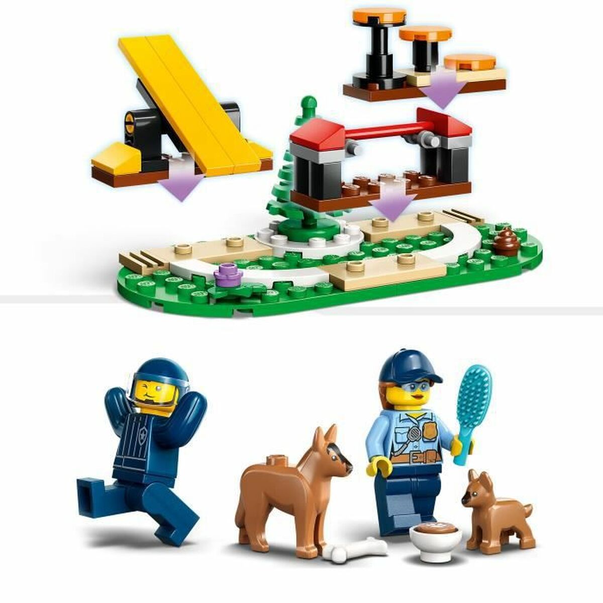 Set de Construcție Lego 60369 + 5 Ani Polițist 197 Piese - Jucarii si jocuri