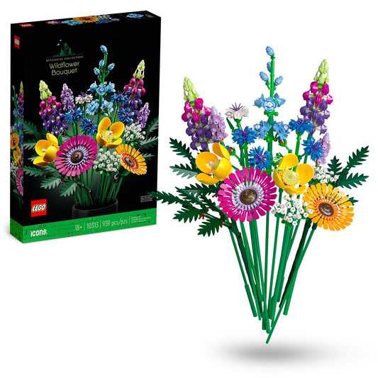Set de Construcție Lego Icons 10313 Bouquet of wild flowers 939 Piese - Jucarii si jocuri