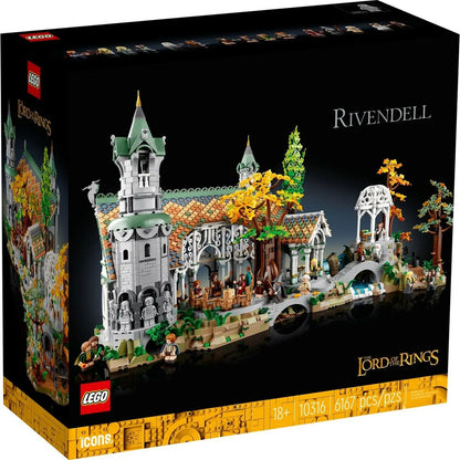 Playset Lego The Lord of the Rings: Rivendell 10316 6167 Piese 72 x 39 x 50 cm - Jucarii si jocuri, Păpuși și figurine