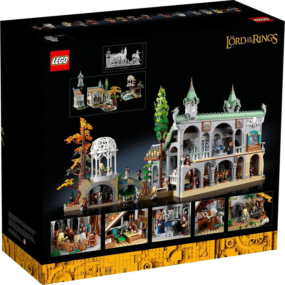 Playset Lego The Lord of the Rings: Rivendell 10316 6167 Piese 72 x 39 x 50 cm - Jucarii si jocuri, Păpuși și figurine