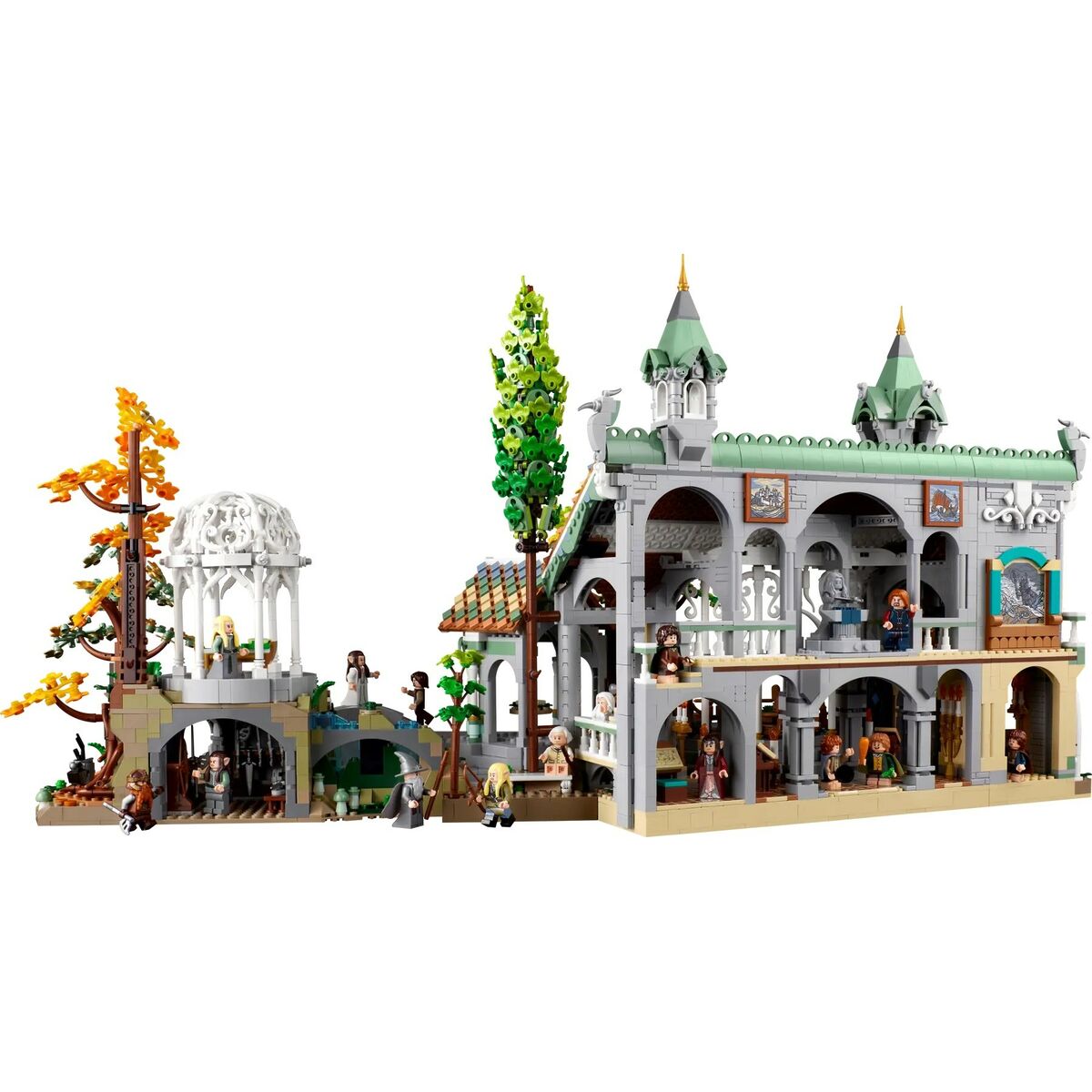 Playset Lego The Lord of the Rings: Rivendell 10316 6167 Piese 72 x 39 x 50 cm - Jucarii si jocuri, Păpuși și figurine