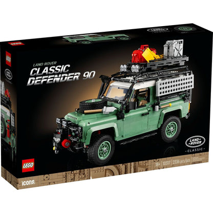 Set de Construcție Lego LAND ROVER CLASSIC DEFENDER 90 Negru 2336 Piese - Jucarii si jocuri