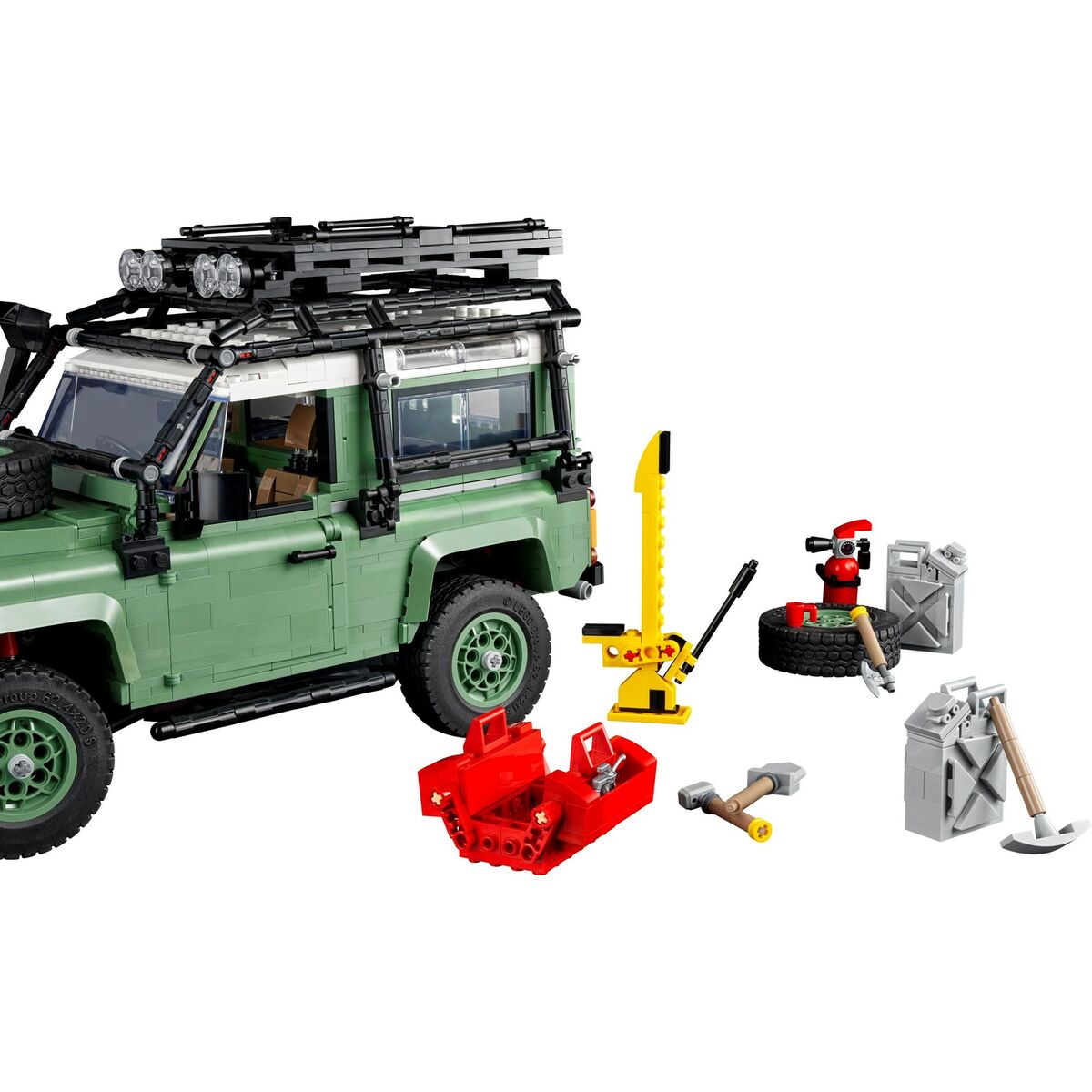Set de Construcție Lego LAND ROVER CLASSIC DEFENDER 90 Negru 2336 Piese - Jucarii si jocuri