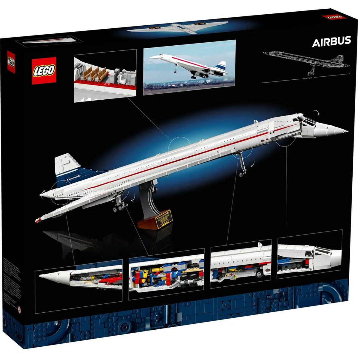 Set de Construcție Lego 10318 Concorde Alb 2083 Piese - Jucarii si jocuri