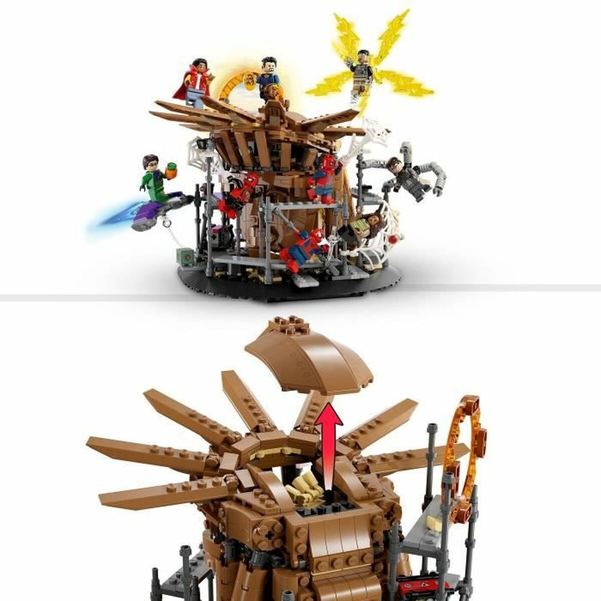 Playset Lego Marvel 76261 Spider-Man No Way Home Final Battle 900 Piese - Jucarii si jocuri, Păpuși și figurine
