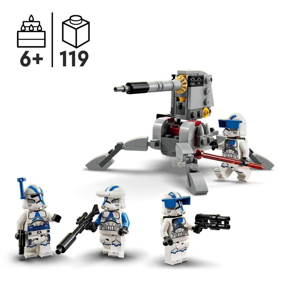 Set de Construcție Lego Star Wars 75345 Fighting Pack of the Troopers Clone of the 501st Legion - Jucarii si jocuri