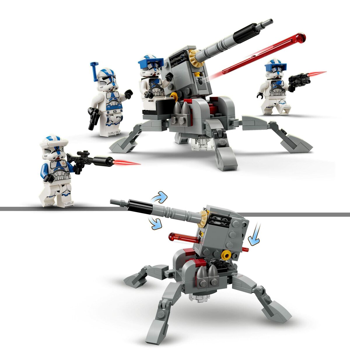 Set de Construcție Lego Star Wars 75345 Fighting Pack of the Troopers Clone of the 501st Legion - Jucarii si jocuri