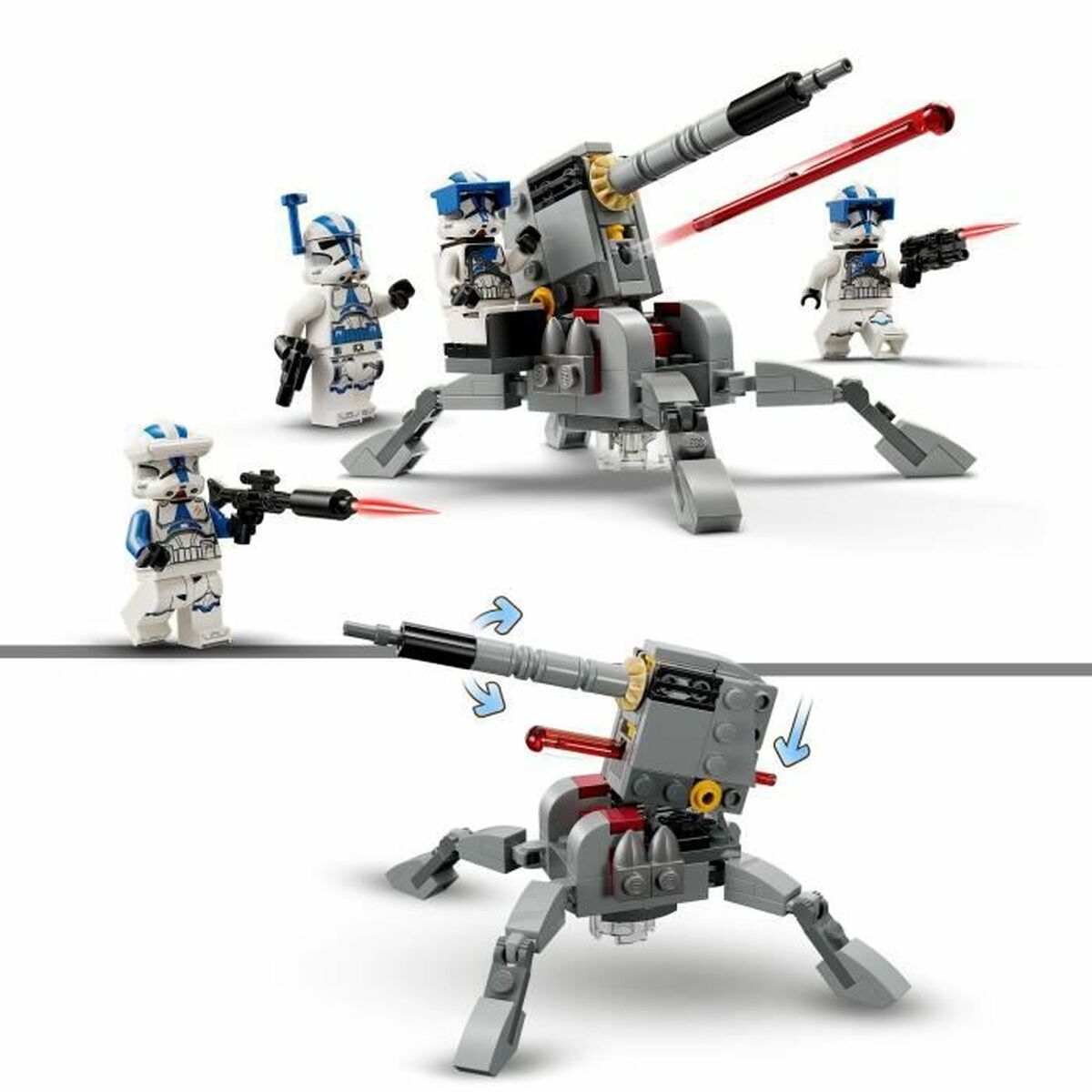 Set de Construcție Lego Star Wars 75345 Fighting Pack of the Troopers Clone of the 501st Legion - Jucarii si jocuri