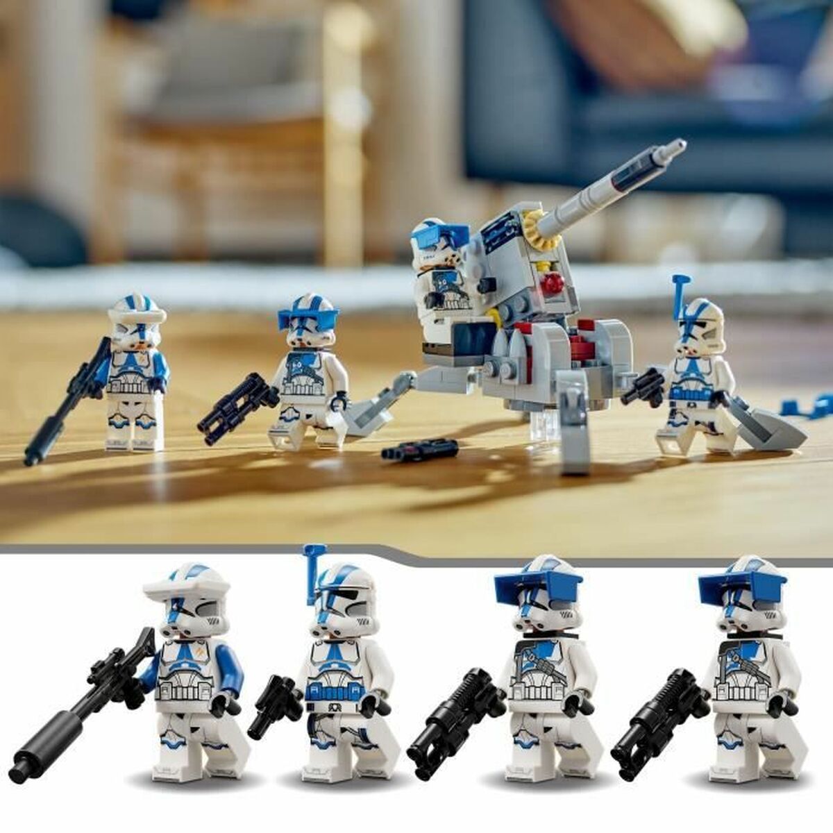 Set de Construcție Lego Star Wars 75345 Fighting Pack of the Troopers Clone of the 501st Legion - Jucarii si jocuri