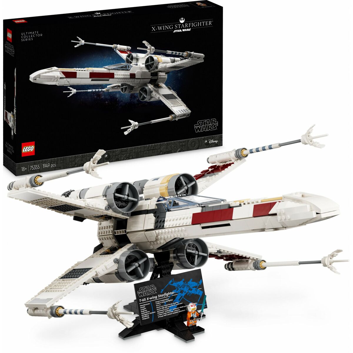 Set de Construcție Lego Star Wars 75355 X-Wing Tie Fighter 1953 Piese - Jucarii si jocuri