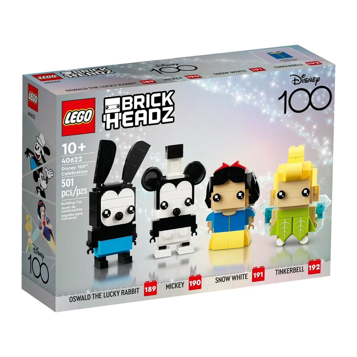 Set de Construcție Lego 40622 Disney 100th Celebration 501 Piese - Jucarii si jocuri