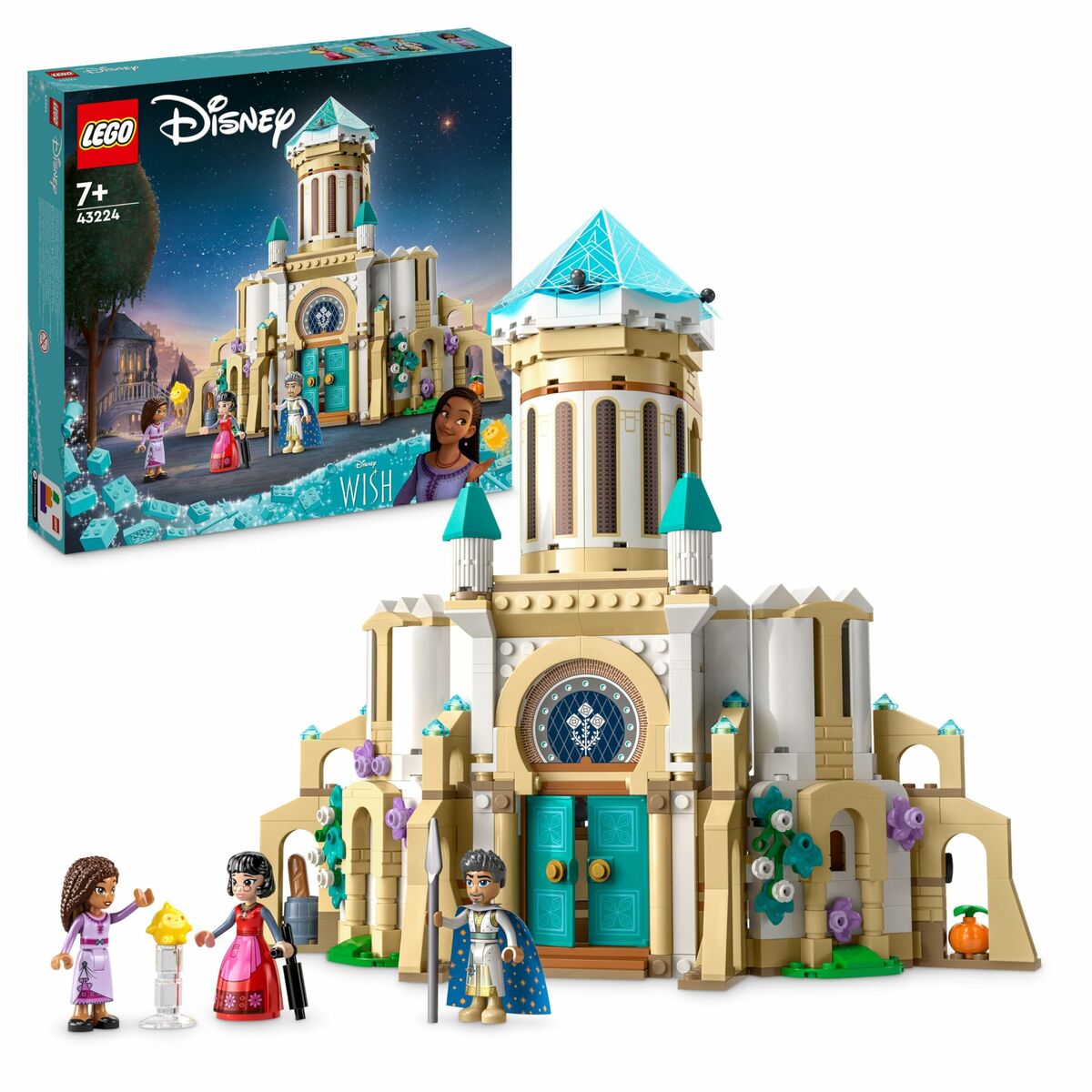 Set de Construcție Lego Disney Wish 43224 King Magnifico's Castle 613 Piese - Jucarii si jocuri