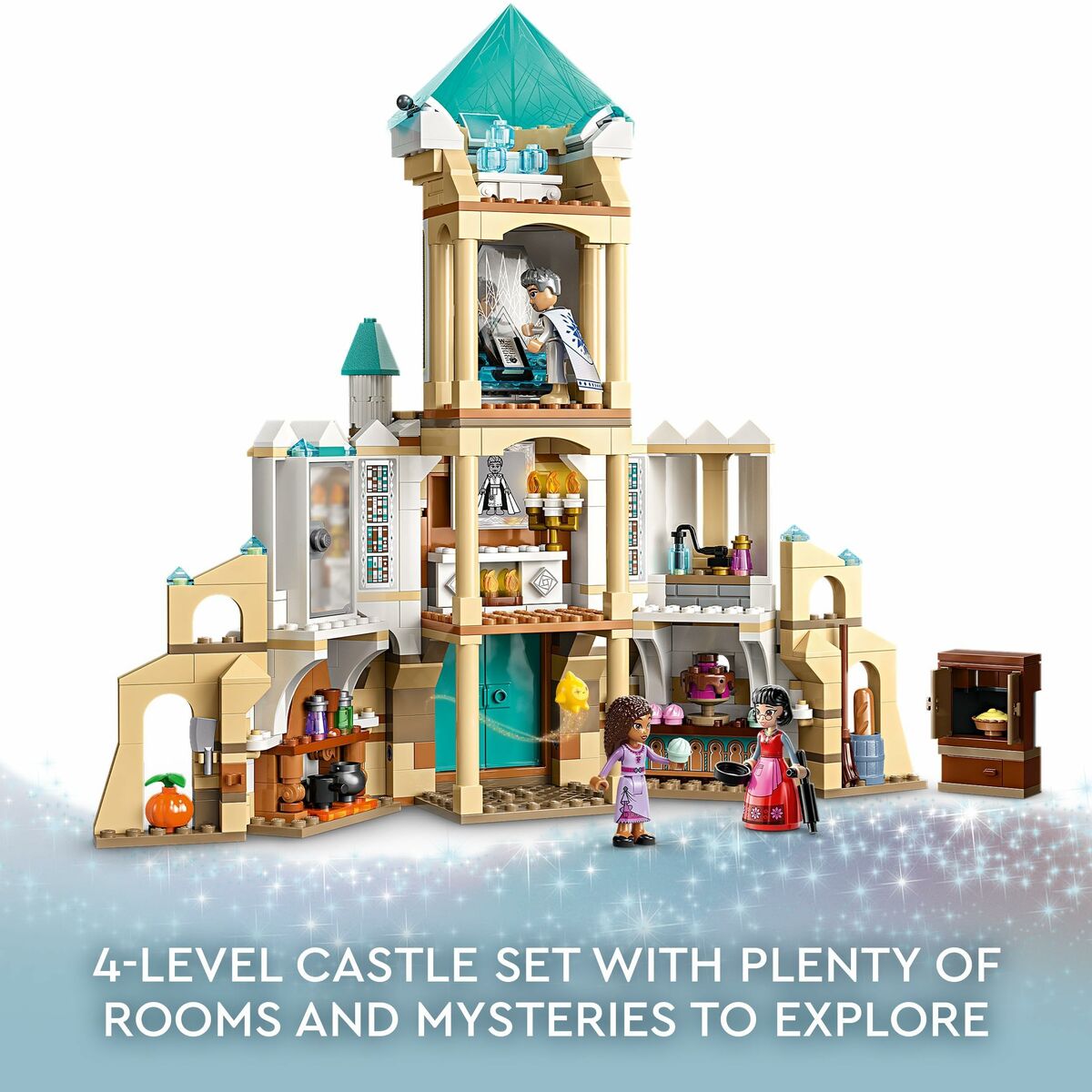Set de Construcție Lego Disney Wish 43224 King Magnifico's Castle 613 Piese - Jucarii si jocuri