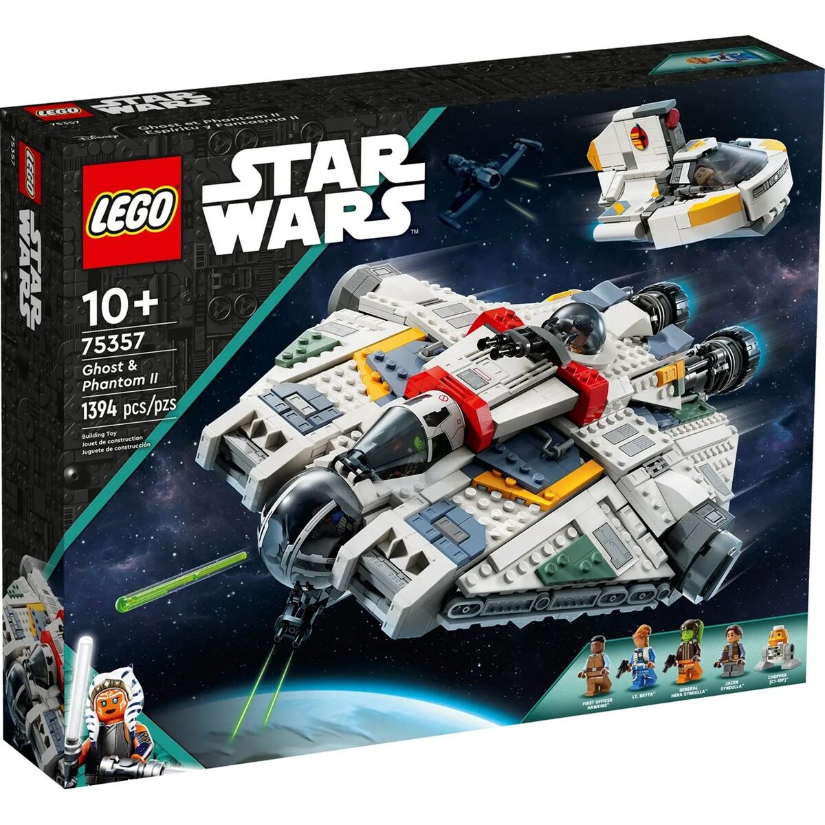 Set de Construcție Lego STAR WARS 75357 Ghost & Phantom II 1394 Piese - Jucarii si jocuri