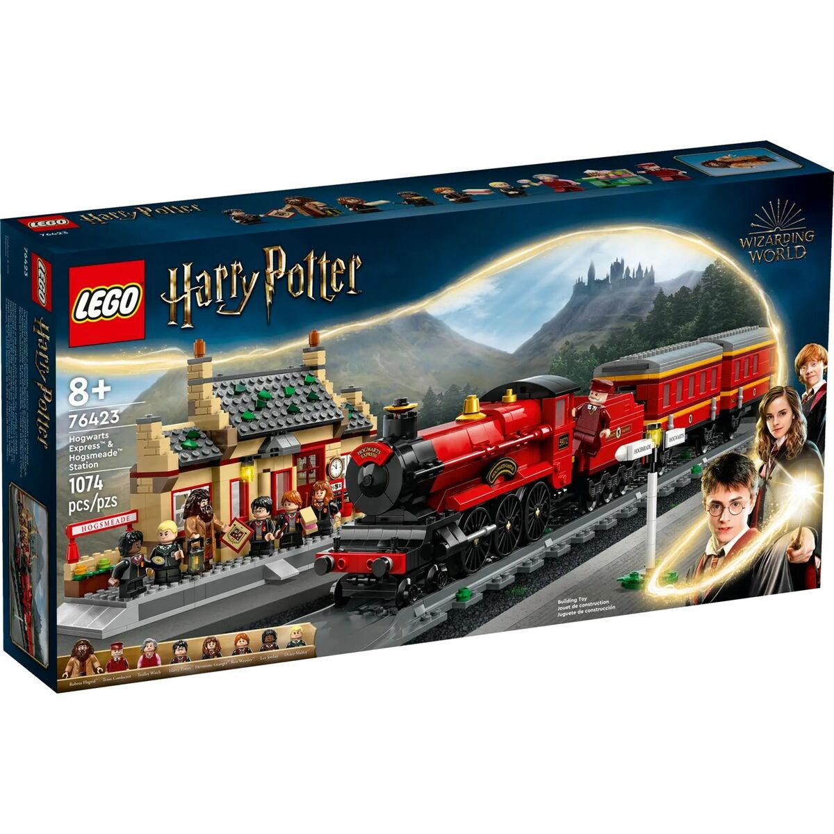 Set de Construcție Lego HARRY POTTER 76423 Hogwarts Express & Hogsmeade Station 1074 Piese - Jucarii si jocuri