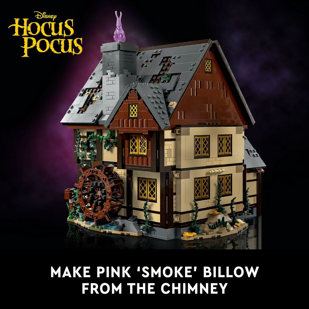 Set de Construcție Lego Disney Hocus Pocus - Sanderson Sisters' Cottage 21341 2316 Piese - Jucarii si jocuri