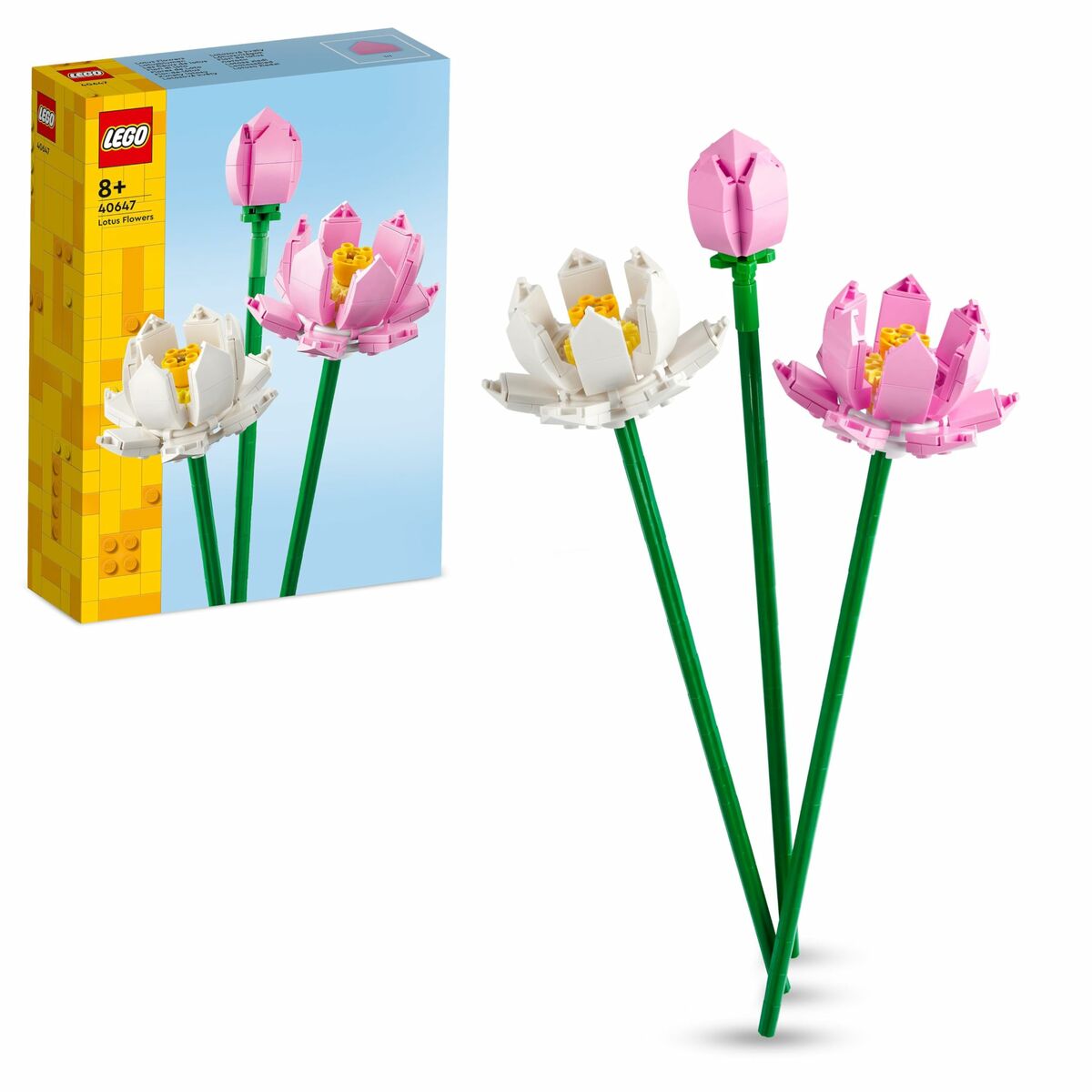 Set de Construcție Lego 40647 Lotus Flowers 220 Piese - Jucarii si jocuri