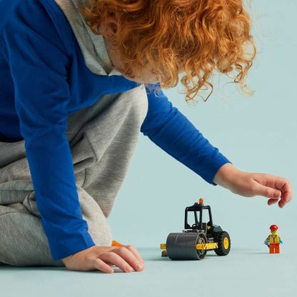 Set de Construcție Lego 60401 Road roller Multicolor - Jucarii si jocuri