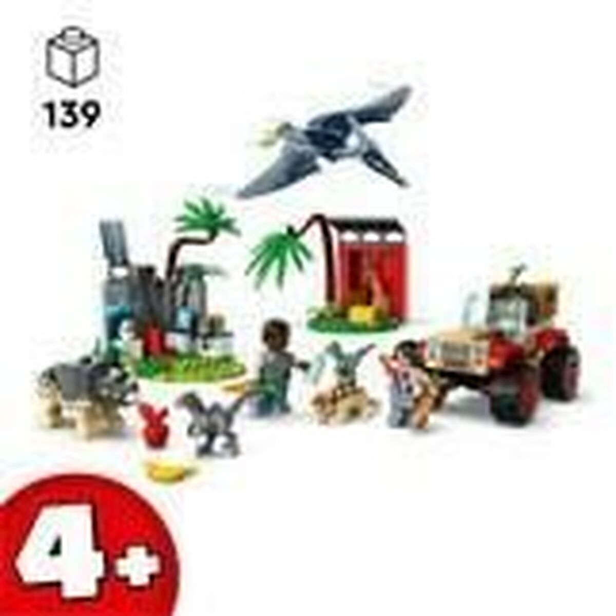 Set de Construcție Lego 76963 Jurassic World Baby Dinosaur Rescue Center Multicolor - Jucarii si jocuri