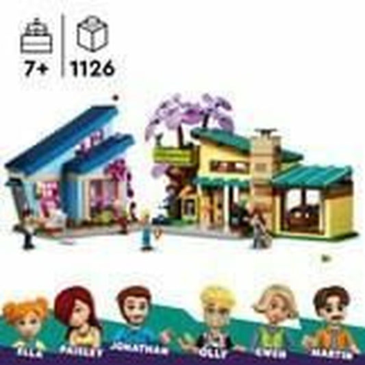 Playset Lego 42620 Olly and Paisley Family Homes - Jucarii si jocuri, Păpuși și figurine