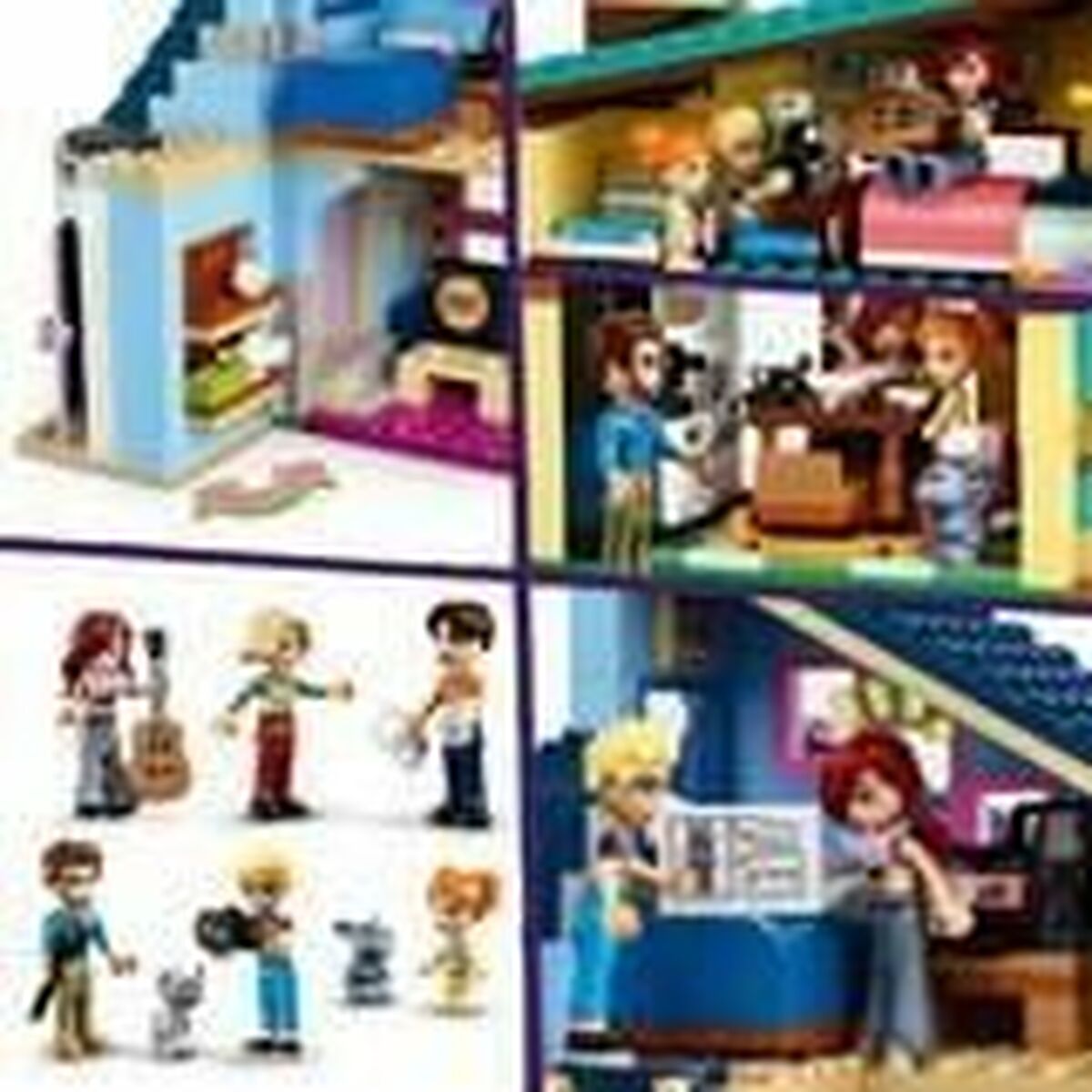 Playset Lego 42620 Olly and Paisley Family Homes - Jucarii si jocuri, Păpuși și figurine