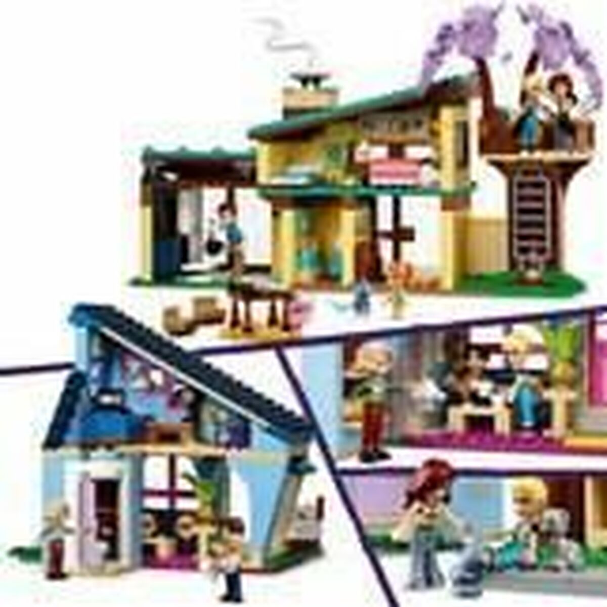 Playset Lego 42620 Olly and Paisley Family Homes - Jucarii si jocuri, Păpuși și figurine