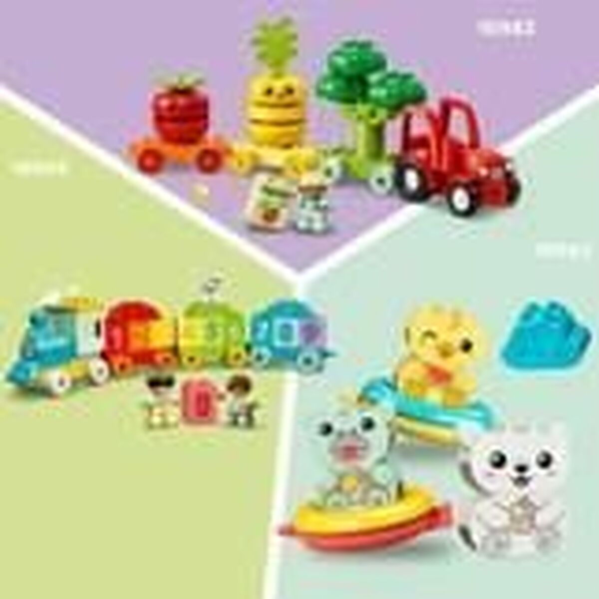 Playset Lego 10412 Animal Train 19 Piese - Jucarii si jocuri, Păpuși și figurine