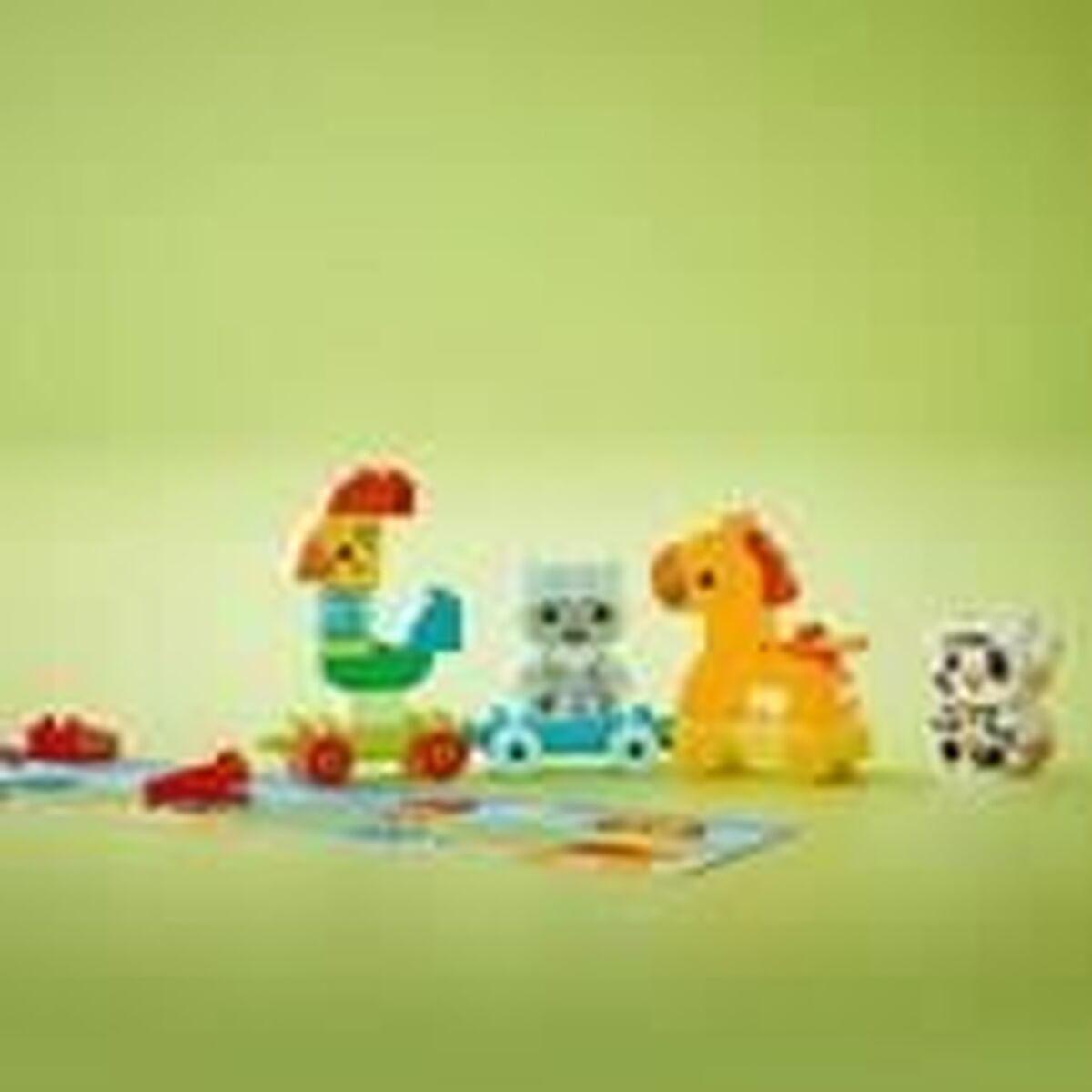 Playset Lego 10412 Animal Train 19 Piese - Jucarii si jocuri, Păpuși și figurine
