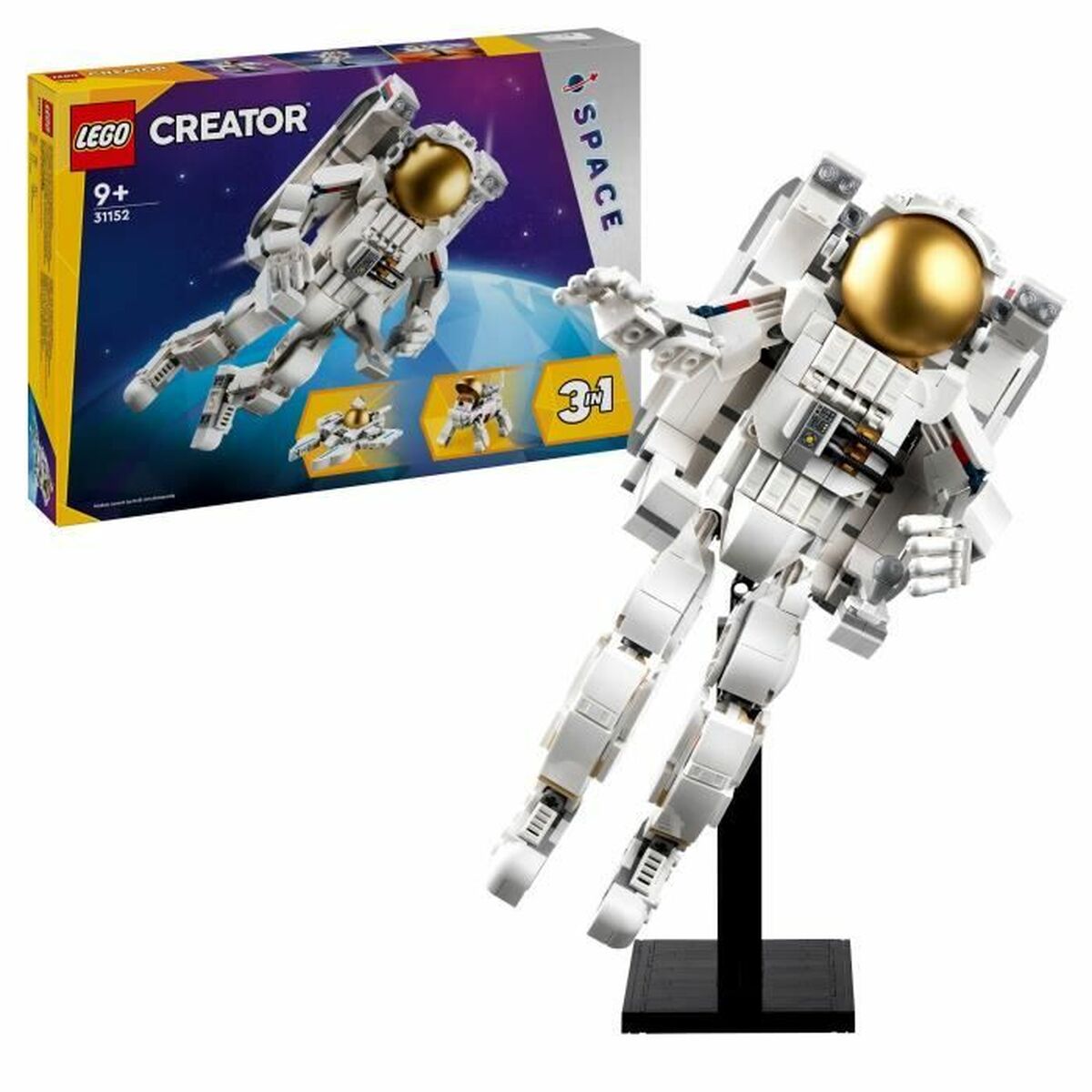 Set de Construcție Lego 31152 Creator 3in1 Astronaut in Space Multicolor 647 Piese - Jucarii si jocuri