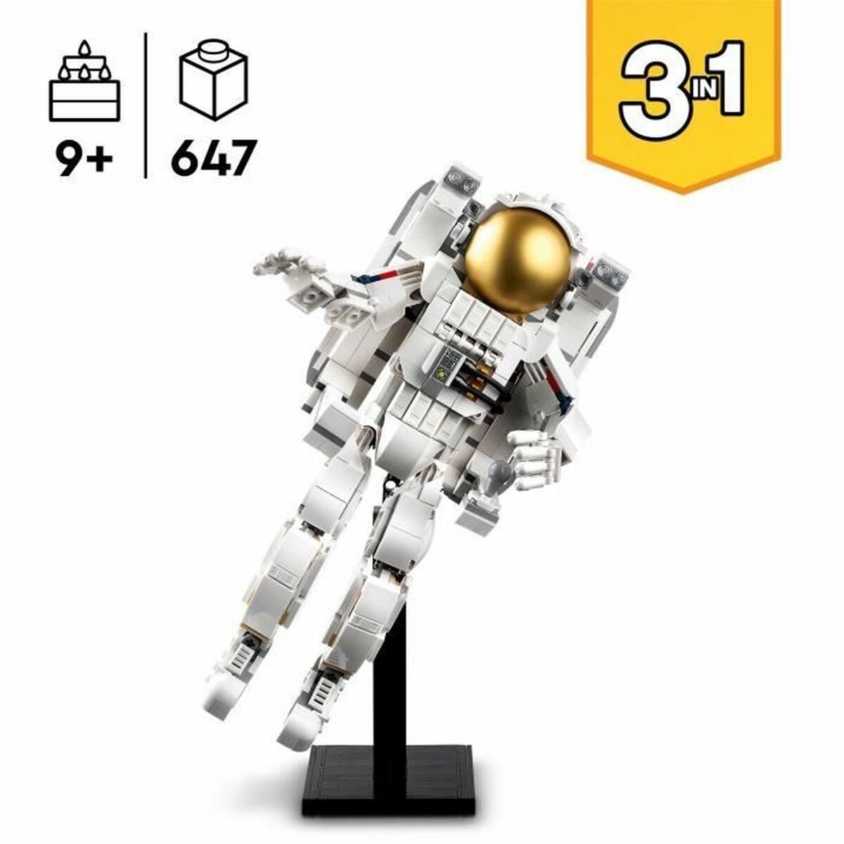 Set de Construcție Lego 31152 Creator 3in1 Astronaut in Space Multicolor 647 Piese - Jucarii si jocuri