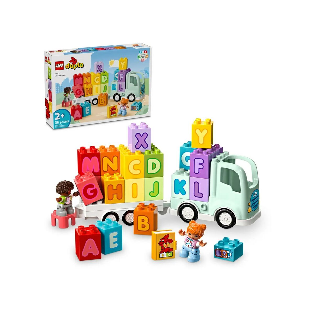 Playset Lego 10421 Alphabet Truck - Jucarii si jocuri, Păpuși și figurine