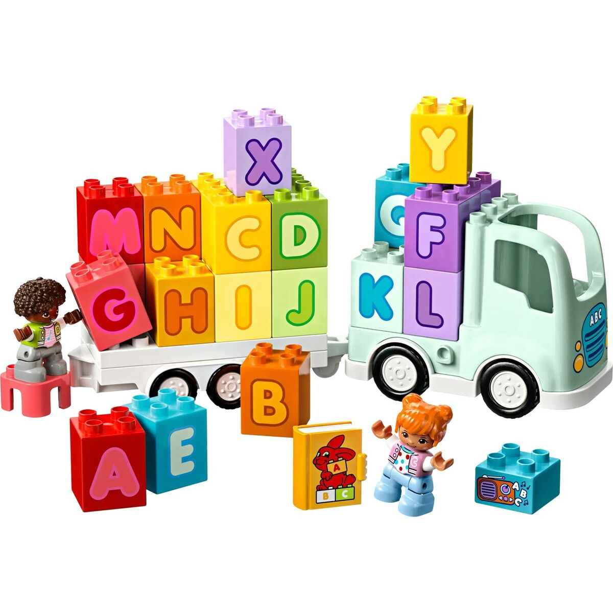 Playset Lego 10421 Alphabet Truck - Jucarii si jocuri, Păpuși și figurine