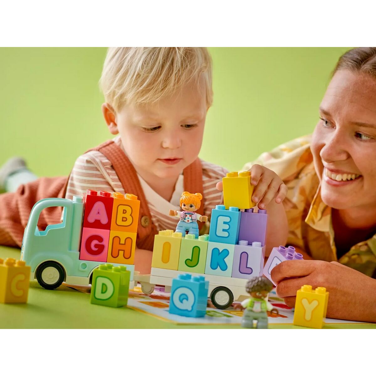 Playset Lego 10421 Alphabet Truck - Jucarii si jocuri, Păpuși și figurine
